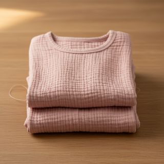 Dupla géz/muszlin soft rose