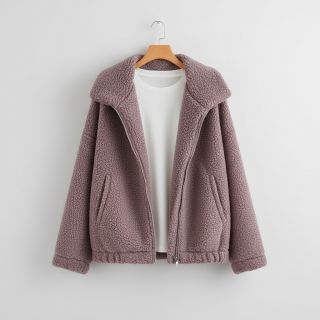 Fleece TEDDY DOUBLE SIDED blush