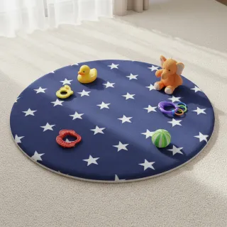 Wellness Fleece Stars blue light blue