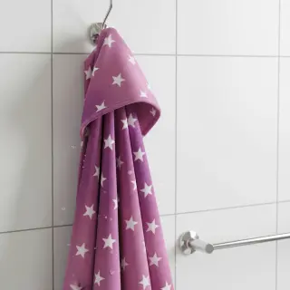 Wellness Fleece Stars pink light pink