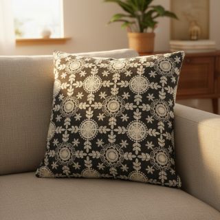 Pamutvászon JEANS EMBROIDERY Niva design D