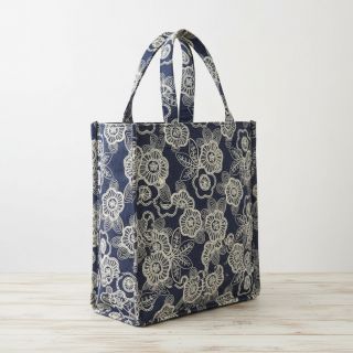 Pamutvászon JEANS EMBROIDERY Niva design A