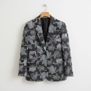 Pamutvászon JEANS EMBROIDERY Lisa design D