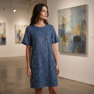 JEANS Punchy Sequins design B