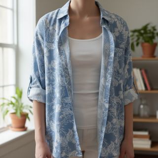 JEANS 4,5 OZ Palm light blue