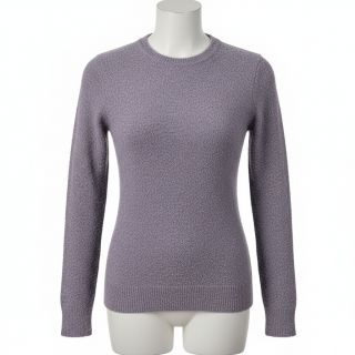 Pulóver anyag Paris bouclé lilac