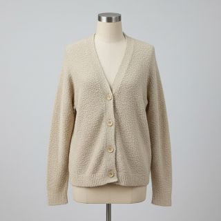 Pulóver anyag Paris bouclé natural