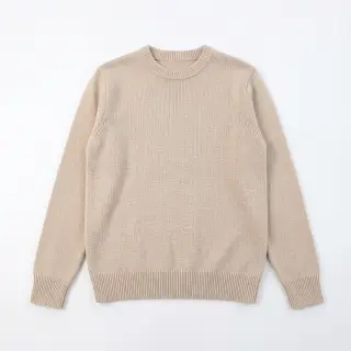 Pulóver anyag BABY KNIT natural