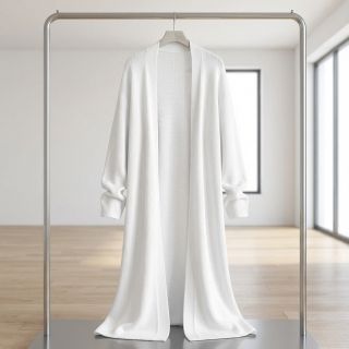 Pulóver anyag BABY KNIT white