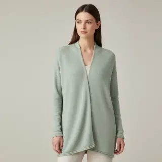 Pulóver anyag BABY KNIT mint