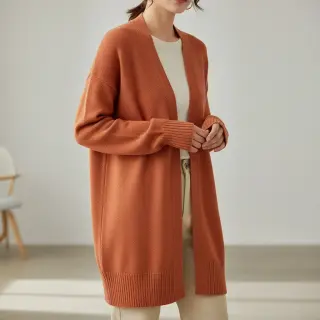 Pulóver anyag BABY KNIT rust