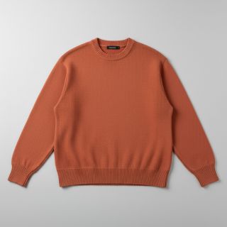 Pulóver anyag BABY KNIT rust