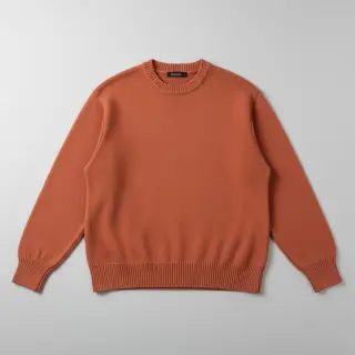 Pulóver anyag BABY KNIT rust