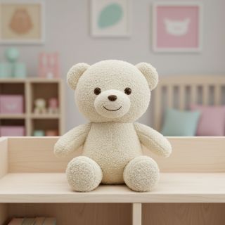 Pulóver anyag Paris bouclé ecru