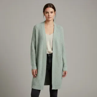 Pulóver anyag BIG KNIT mint