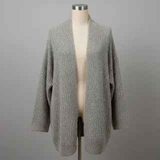 Pulóver anyag BIG KNIT stone