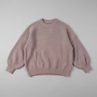 Pulóver anyag BIG KNIT old pink