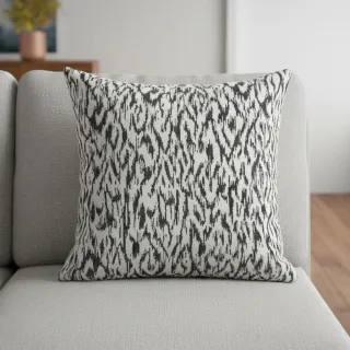 Kötött kelme jacquard Comfy Blurry Ikat grey
