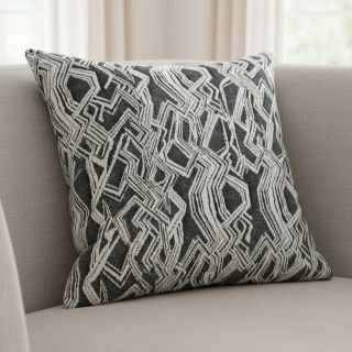 Kötött kelme jacquard Comfy Broken checks black