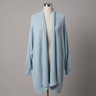 Pulóver anyag BIG KNIT baby blue