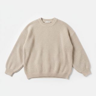 Pulóver anyag BIG KNIT natural