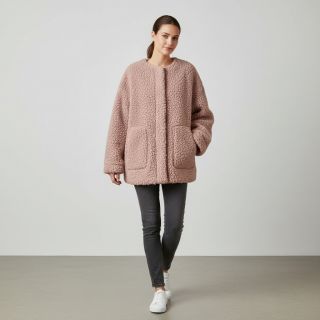 Kabát anyag TEDDY powder