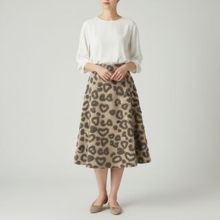 Kabát anyag TEDDY Hearts sand