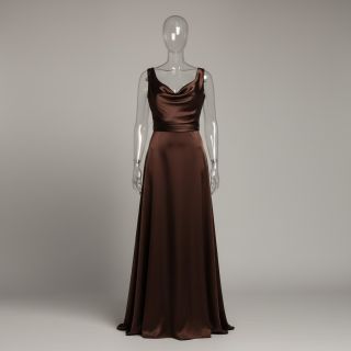 Szatén SOIVÉ dark brown