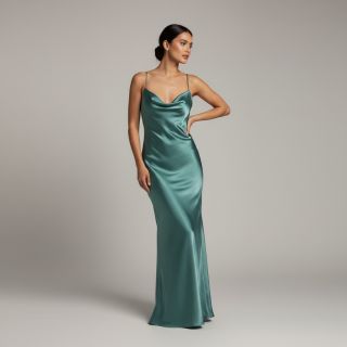 Szatén SOIVÉ old green