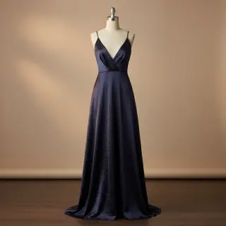 Szatén DION navy