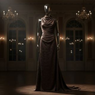 Szatén DION dark brown