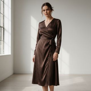 Szatén DION dark brown