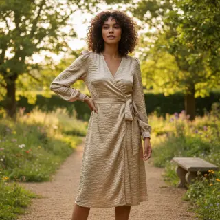 Szatén DION beige