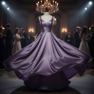 Szatén SOIVÉ lilac