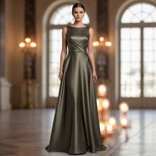 Szatén SOIVÉ camo green