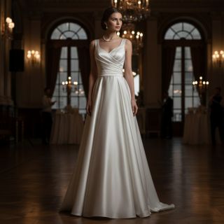 Szatén SOIVÉ off white