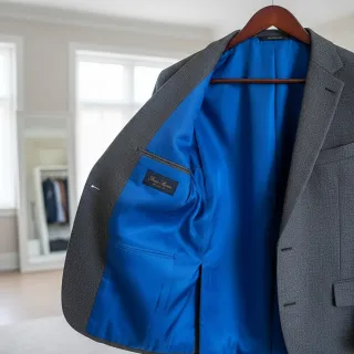 Szatén cobalt