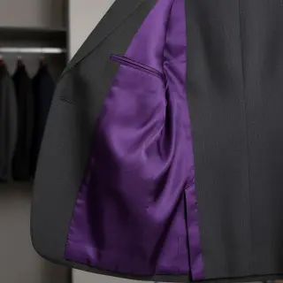 Szatén dark purple