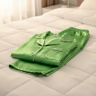 Szatén green