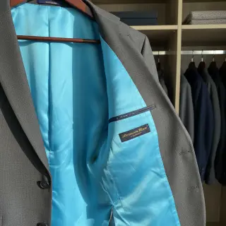 Szatén turquoise