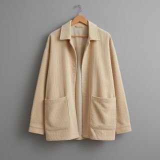 Kordbársony 6W WASHED STRETCH butter