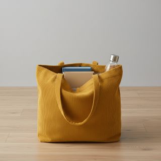 Kordbársony HUGGY ocre