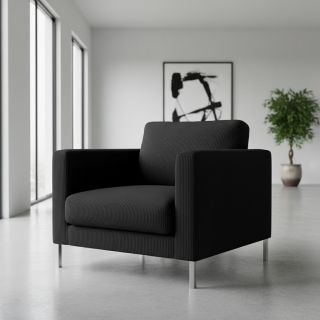 Kordbársony HUGGY noir