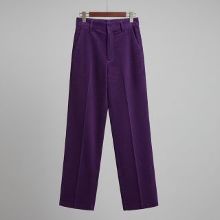 Kordbársony 6W WASHED STRETCH purple