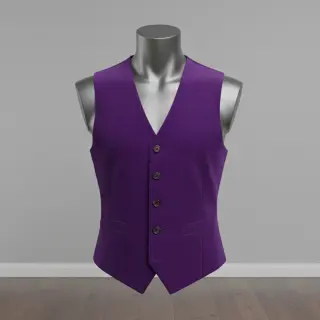 Kordbársony 6W WASHED STRETCH purple
