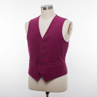 Kordbársony 6W WASHED STRETCH fuchsia