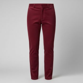 Kordbársony 6W WASHED STRETCH dark red