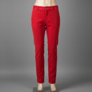 Kordbársony 6W WASHED STRETCH red