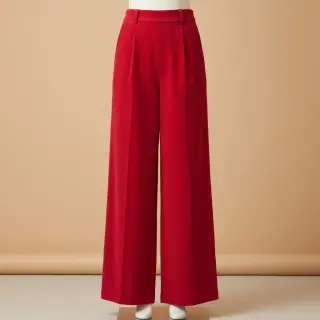 Kordbársony 6W WASHED STRETCH red
