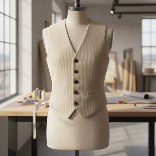 Kordbársony 6W WASHED STRETCH natural